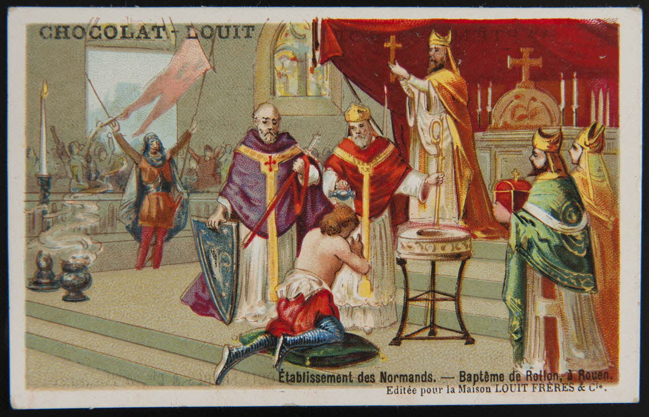 Imprimerie H. Laas carte réclame chromo Paris 1878-1905 1995.1.964.8 Photo