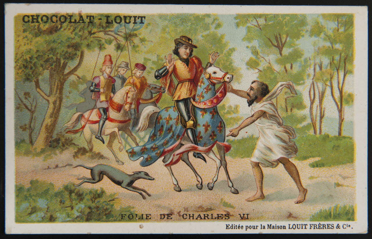 Imprimerie H. Laas carte réclame chromo Paris 1878-1905 1995.1.964.9 Photo