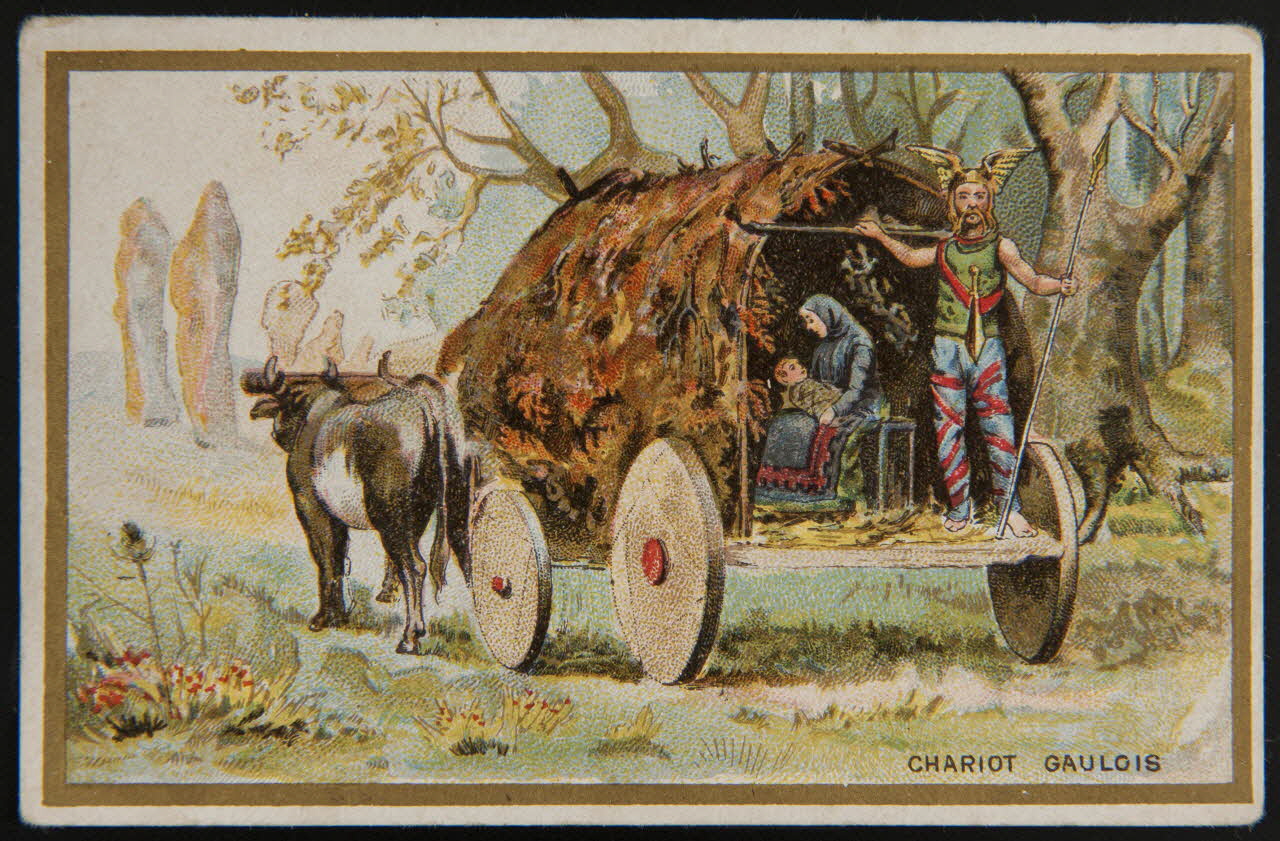 Imprimerie H. Laas carte réclame chromo Paris 1878-1905 1995.1.965.10 Photo