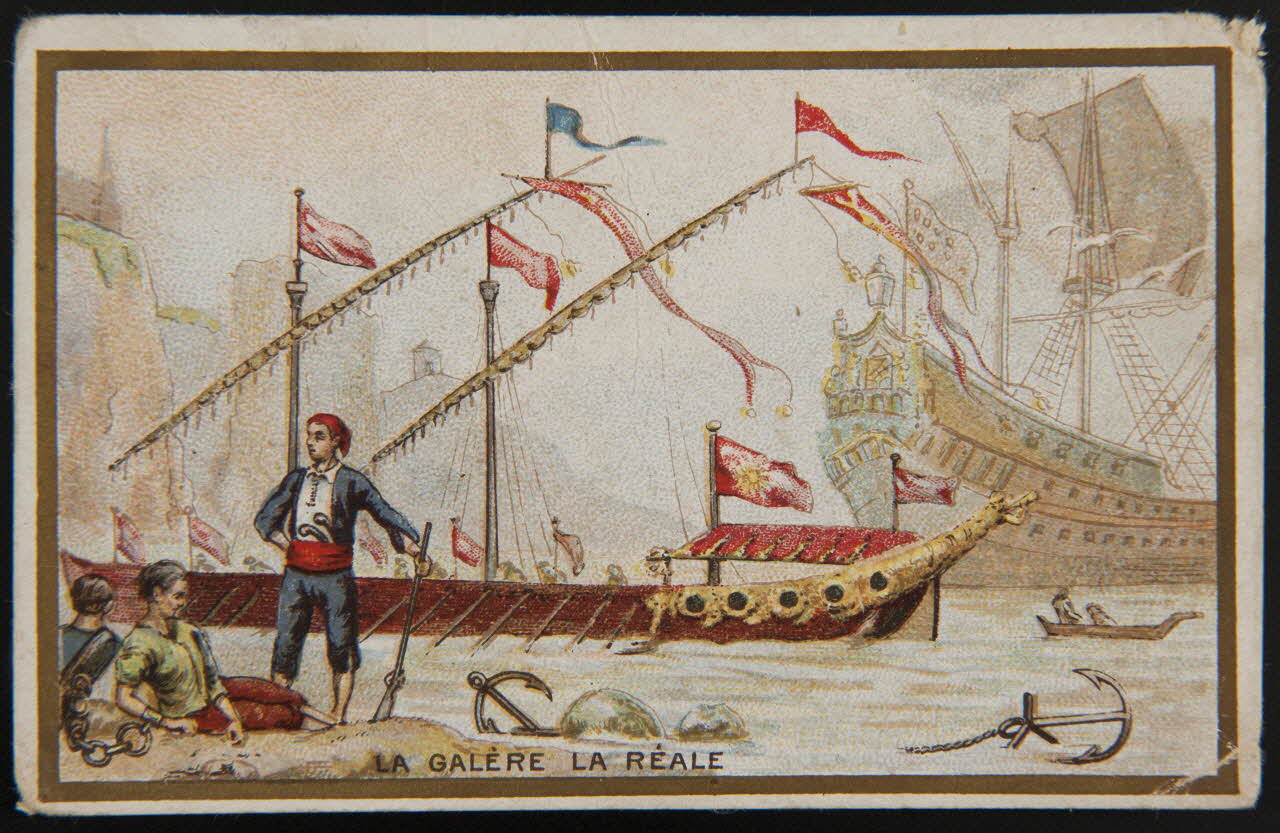 Imprimerie H. Laas carte réclame chromo Paris 1878-1905 1995.1.965.12 Photo