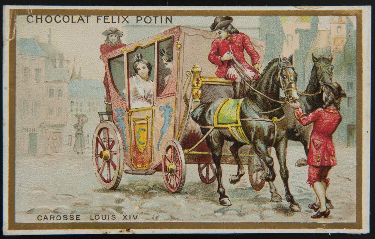 Imprimerie Emile Pécaud & Cie ; Imprimerie H. Laas carte réclame chromo Paris 1900-1905 1995.1.965.6 Photo