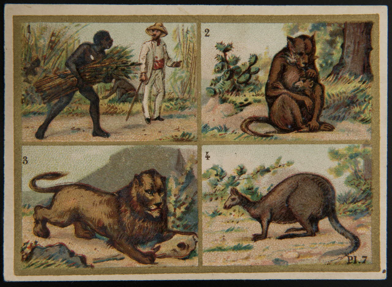 Alphonse Picard ; Kann ; Imprimerie H. Laas carte réclame chromo Paris 1878-1905 1995.1.966.6 Photo