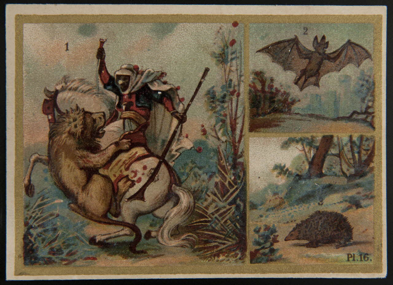 Alphonse Picard ; Kann ; Imprimerie H. Laas carte réclame chromo Paris 1878-1905 1995.1.966.9 Photo