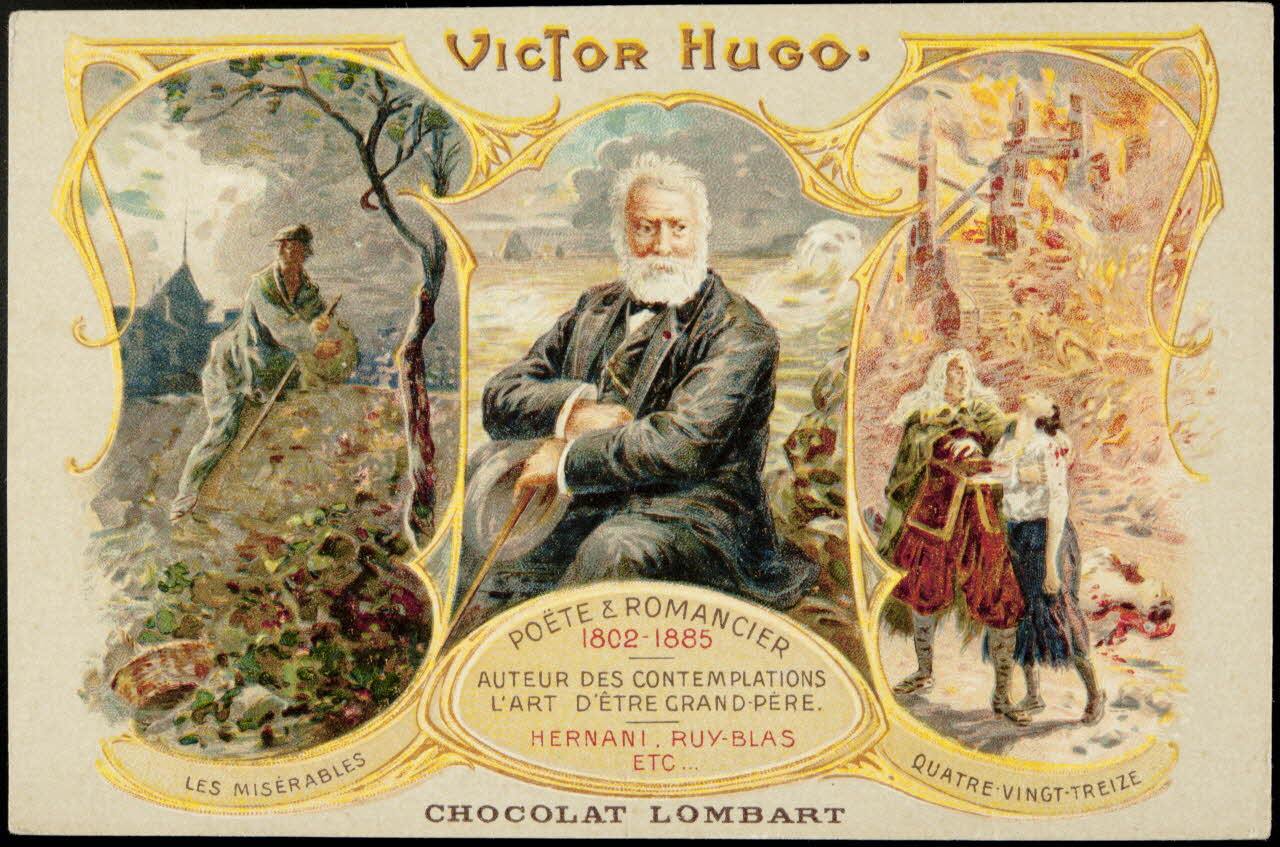 Imprimerie H. Laas carte réclame chromo Paris 1878-1905 1995.1.969.5 Photo