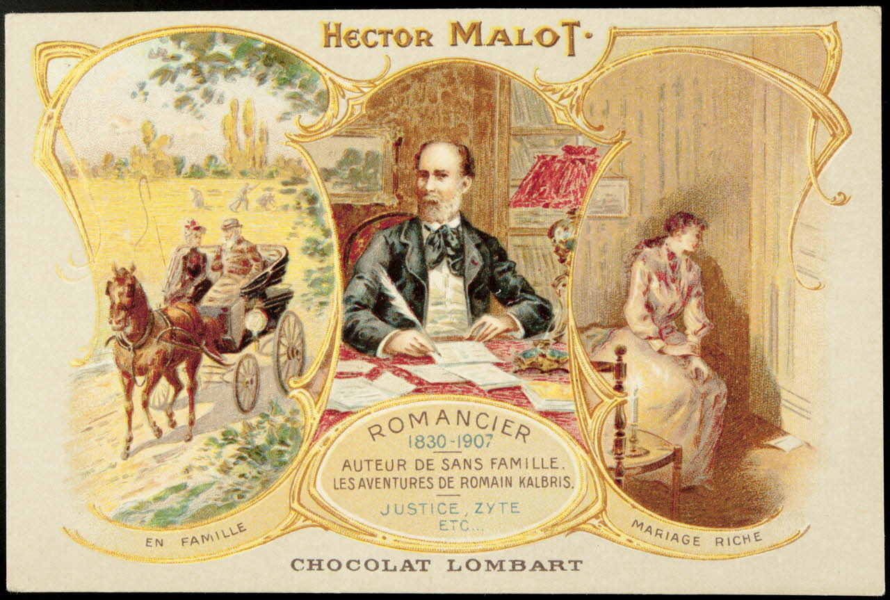 Imprimerie H. Laas carte réclame chromo Paris 1878-1905 1995.1.969.6 Photo