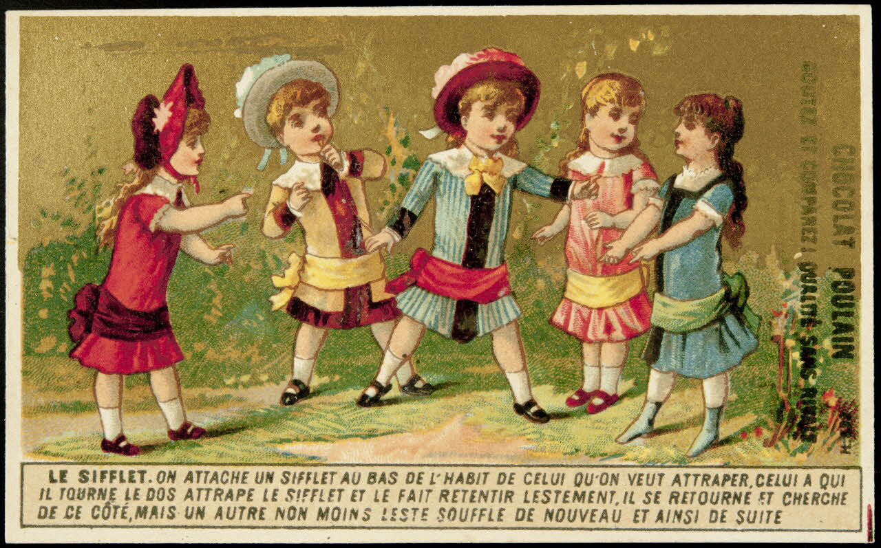 Imprimerie H. Laas carte réclame chromo Paris 1878-1905 1995.1.978.6 Photo