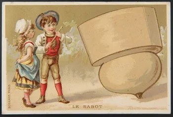 Bognard carte réclame chromo Paris 1876-1890 1995.1.98.1 Photo