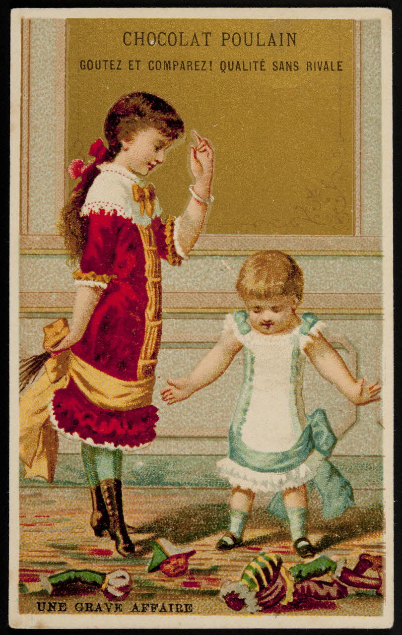 Bognard carte réclame chromo Paris 1876-1890 1995.1.99.2 Photo