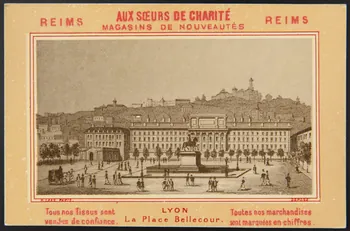 Imprimerie H. Laas carte réclame chromo Paris 1878-1905 1995.1.996.26 Photo