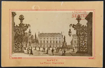 Imprimerie H. Laas carte réclame chromo Paris 1878-1905 1995.1.996.30 Photo