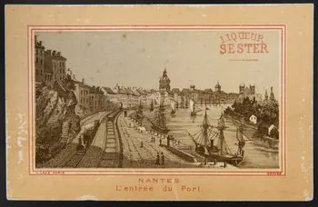 Imprimerie H. Laas carte réclame chromo Paris 1878-1905 1995.1.996.31 Photo