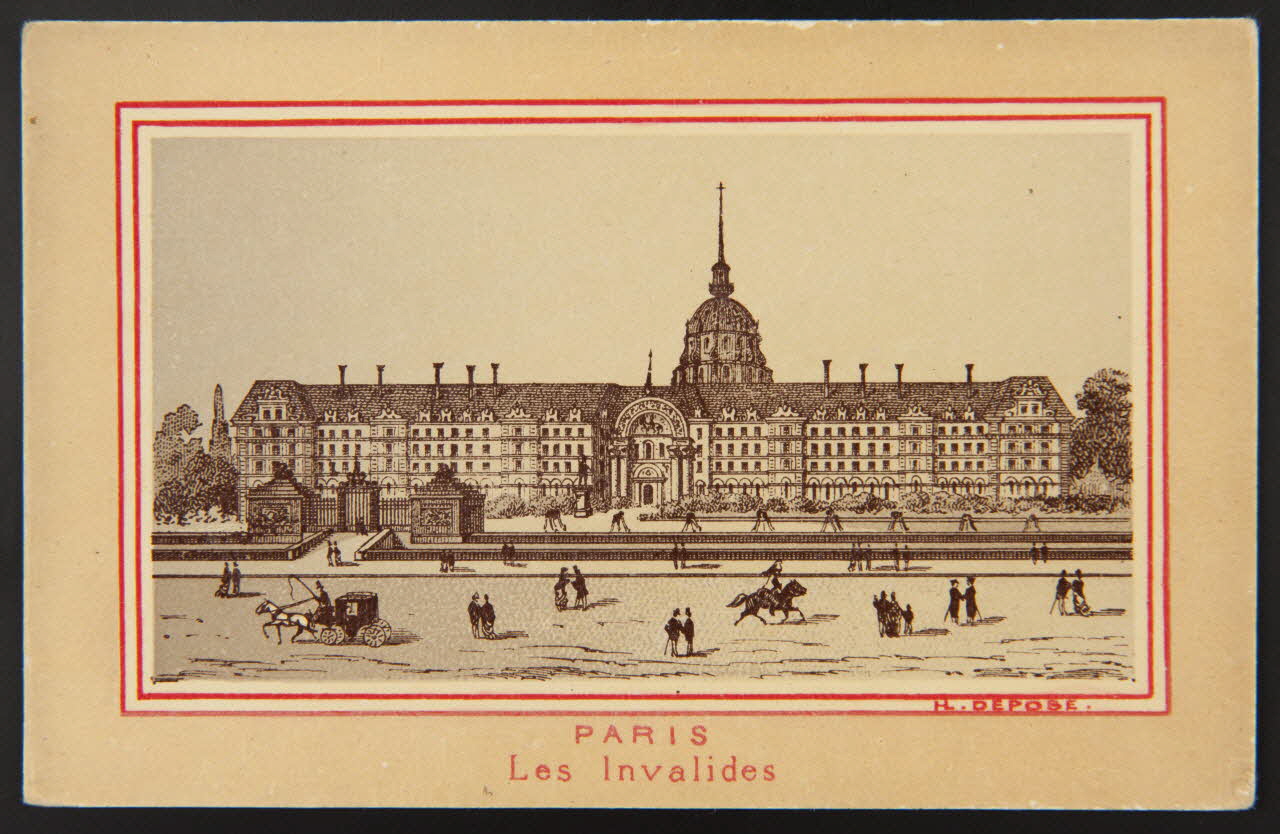Imprimerie H. Laas carte réclame chromo Paris 1878-1905 1995.1.996.33 Photo