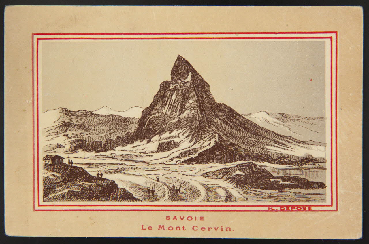 Imprimerie H. Laas carte réclame chromo Paris 1878-1905 1995.1.996.41 Photo