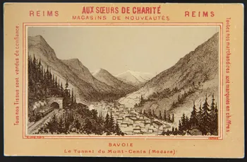 Imprimerie H. Laas carte réclame chromo Paris 1878-1905 1995.1.996.42  Photo