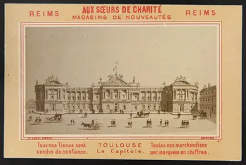 Imprimerie H. Laas carte réclame chromo Paris 1878-1905 1995.1.996.45  Photo