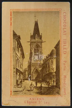 Répessé-Crépel et Cie carte réclame chromo Arras 1878-1905 1995.1.996.51 Photo