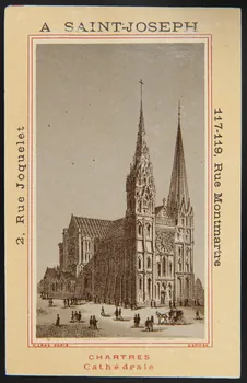 Imprimerie H. Laas carte réclame chromo Paris 1878-1905 1995.1.996.53 Photo