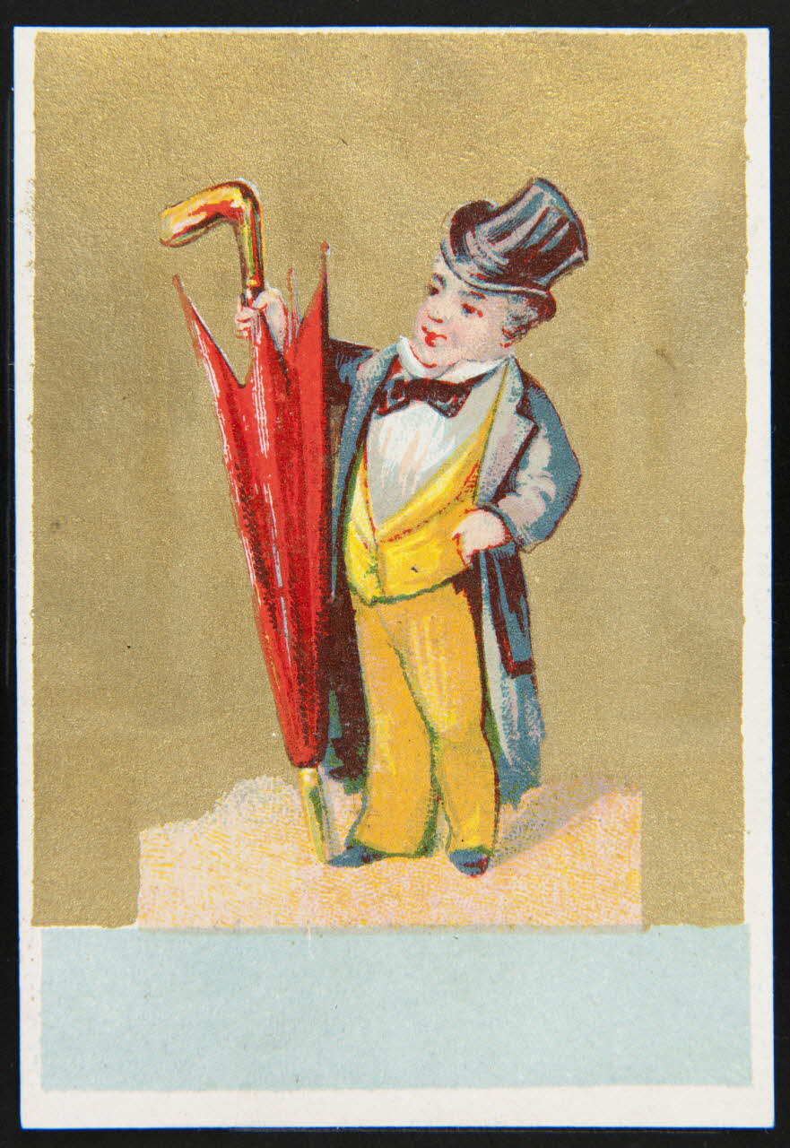 Costis carte réclame chromo Caen 1920 1995.1.998.11 Photo