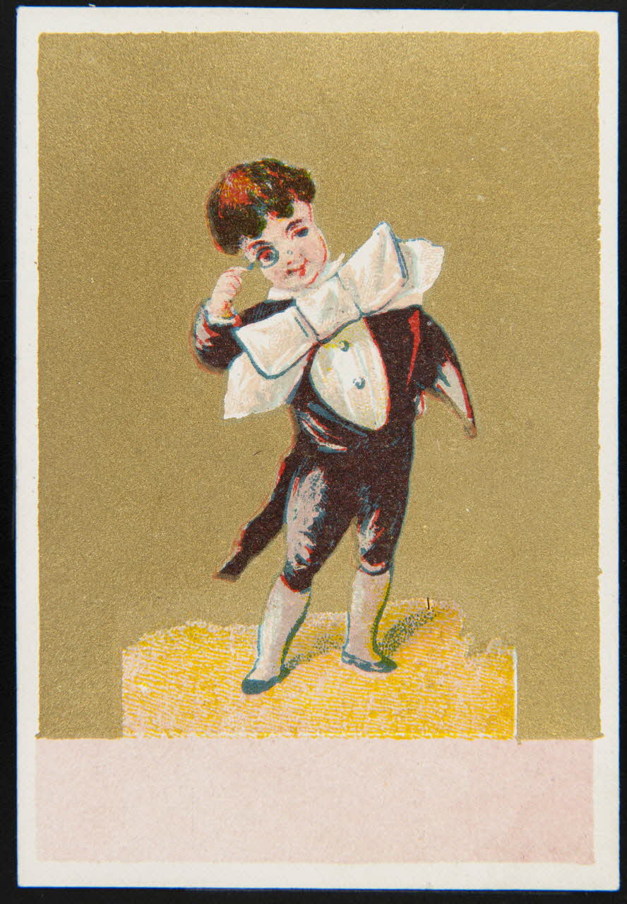 Costis carte réclame chromo Caen 1920 1995.1.998.19 Photo