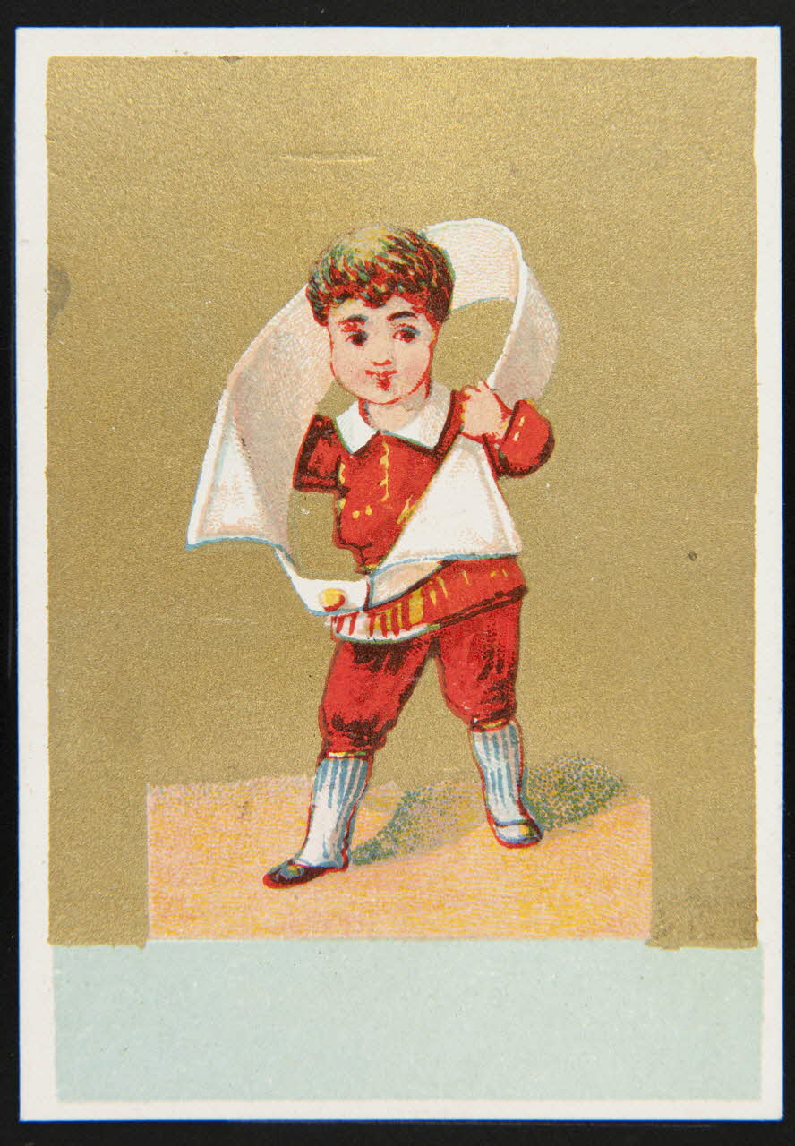 Costis carte réclame chromo Caen 1920 1995.1.998.21 Photo