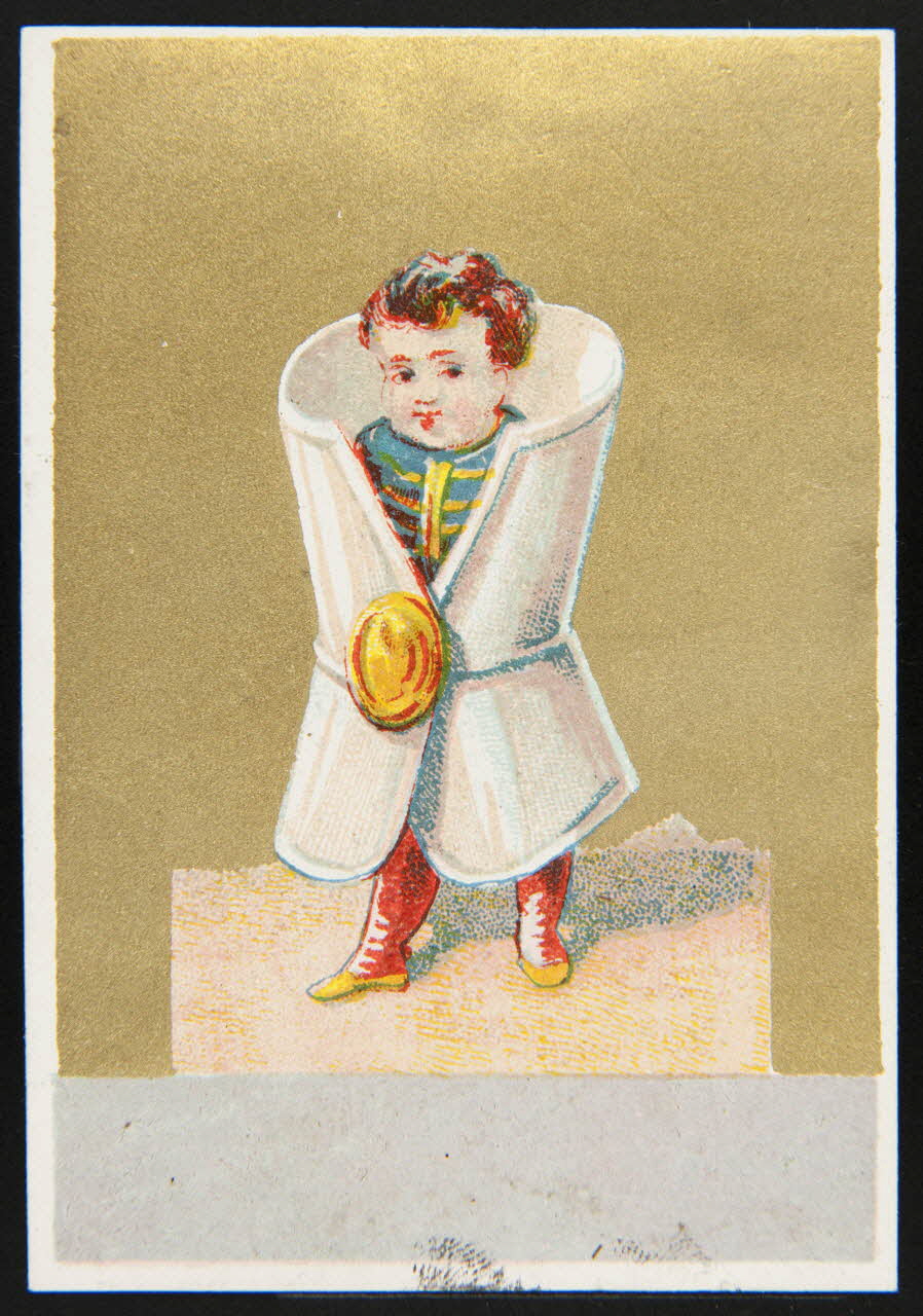 Costis carte réclame chromo Caen 1920 1995.1.998.23 Photo