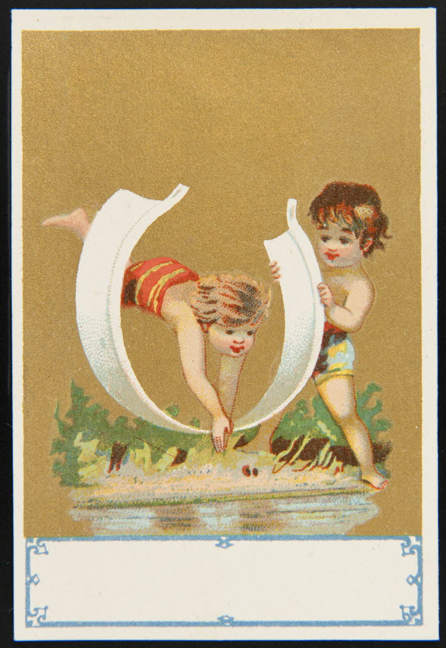 carte réclame chromo Paris 1920 1995.1.998.25 Photo