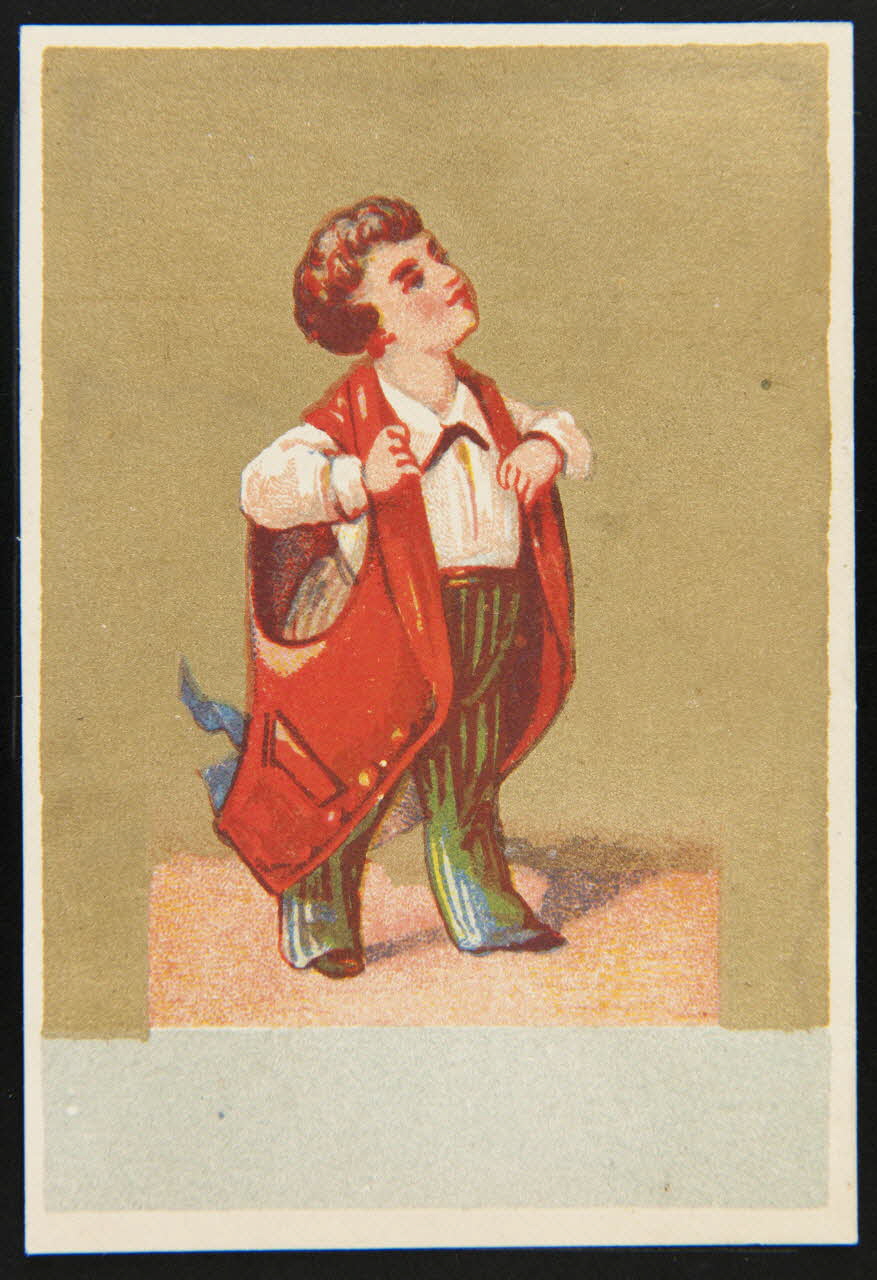 carte réclame chromo Paris 1920 1995.1.998.30 Photo