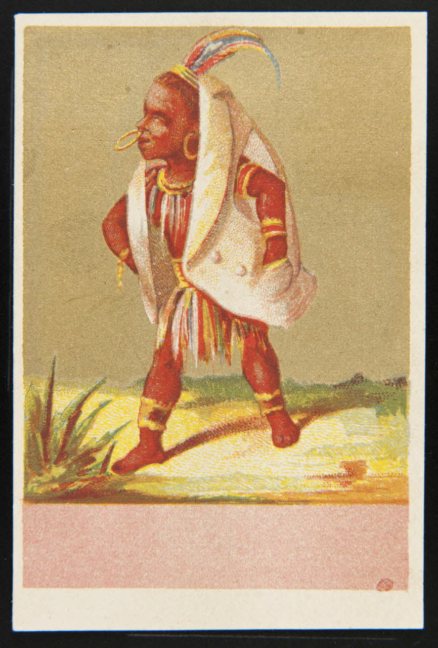 carte réclame chromo Paris 1920 1995.1.998.34 Photo