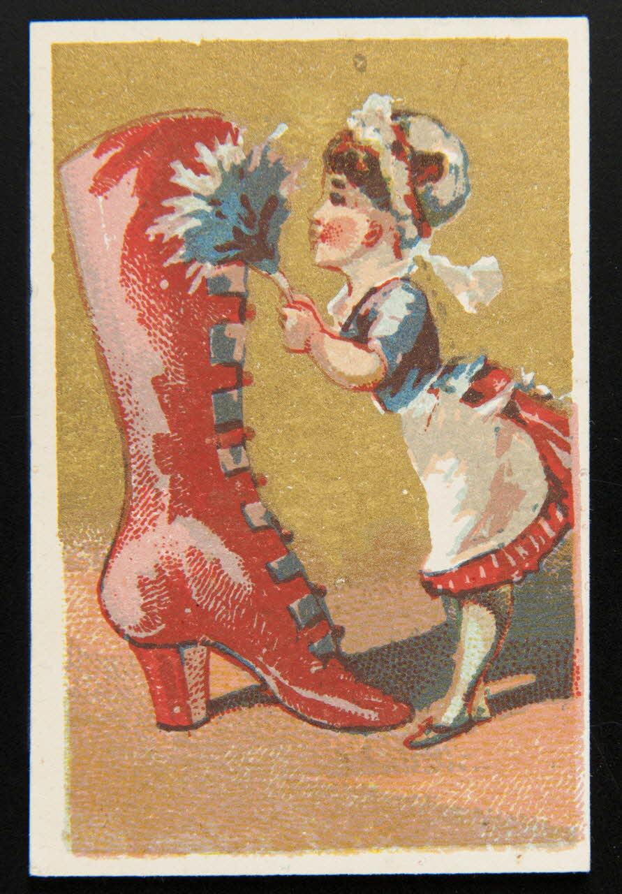 carte réclame chromo Paris 1920 1995.1.998.9 Photo