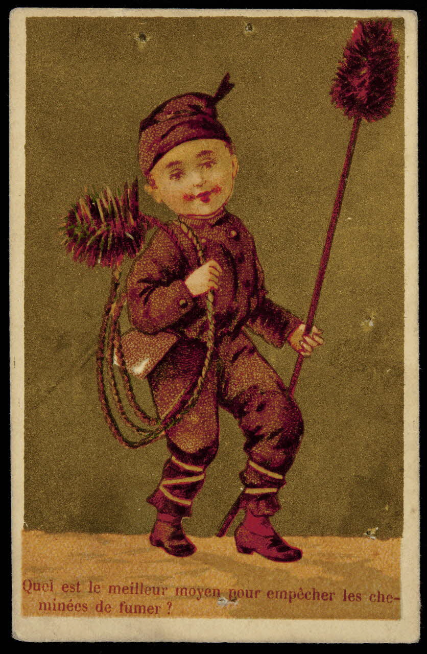 Imprimerie Dupuy Th. carte réclame chromo Paris 1920 1995.1.999.34 Photo
