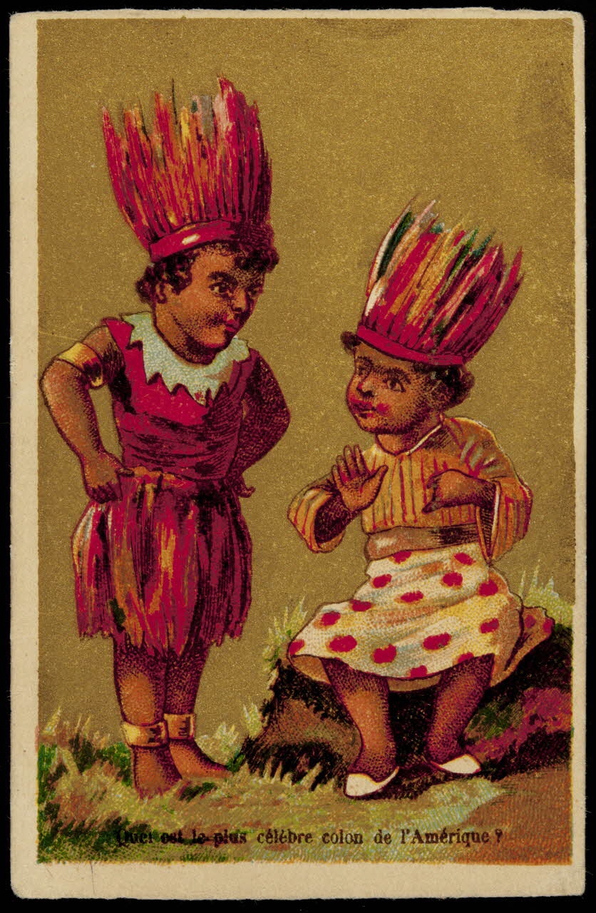 Imprimerie Dupuy Th. carte réclame chromo Paris 1920 1995.1.999.35 Photo