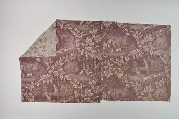 pièce de tissu Toile illustrée, scène de chasse 1967.119.452 Photo Mucem