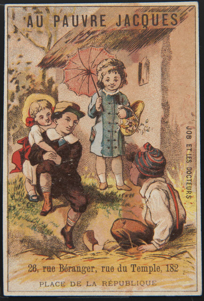 Ramard F. carte réclame chromo Paris 1870-1890 1996.40.1041.2 Photo