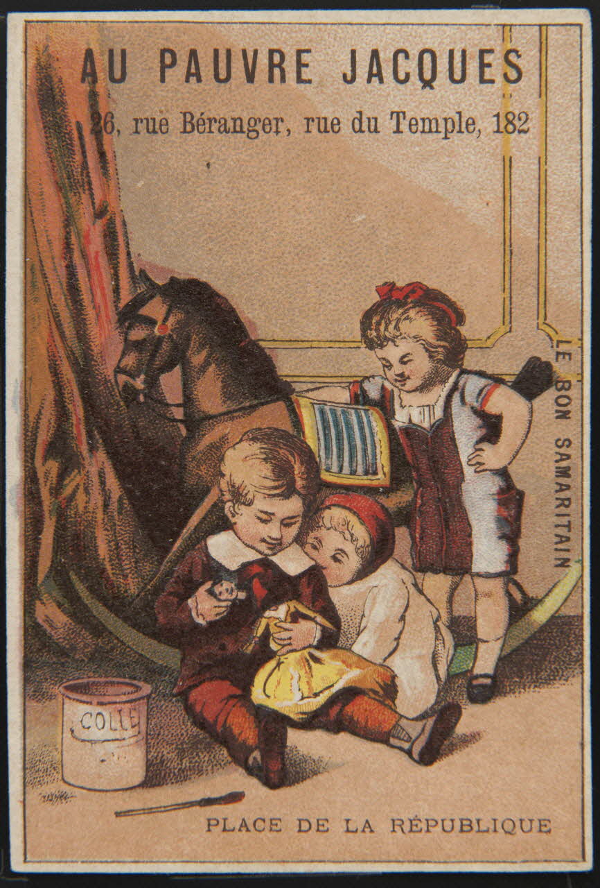 Ramard F. carte réclame chromo Paris 1870-1890 1996.40.1041.3 Photo