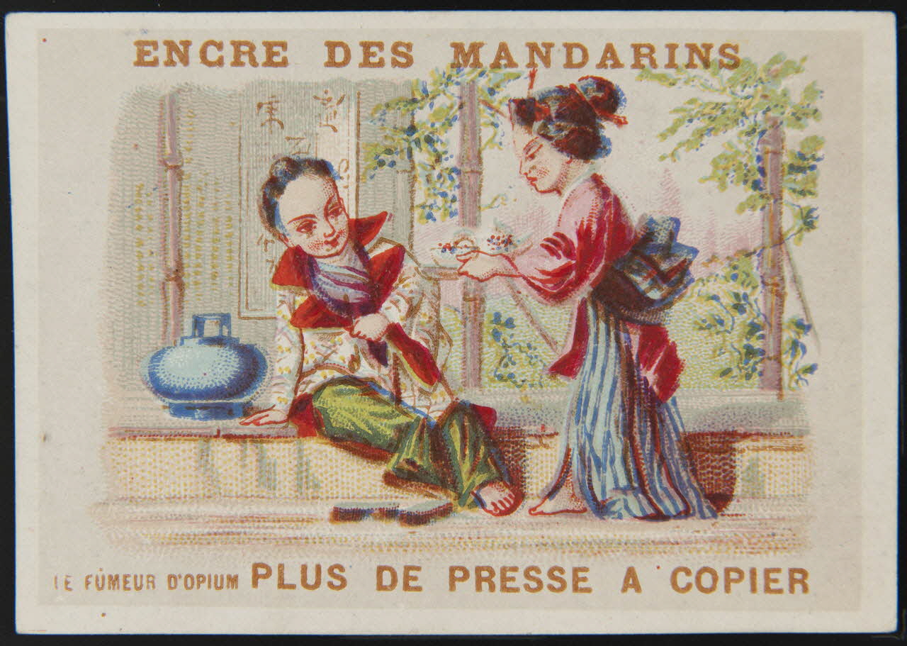 carte réclame chromo Paris 1870-1890 1996.40.1043.2 Photo