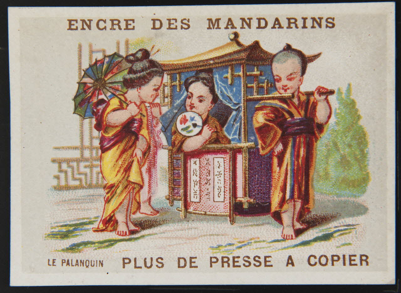 carte réclame chromo Paris 1870-1890 1996.40.1043.4 Photo