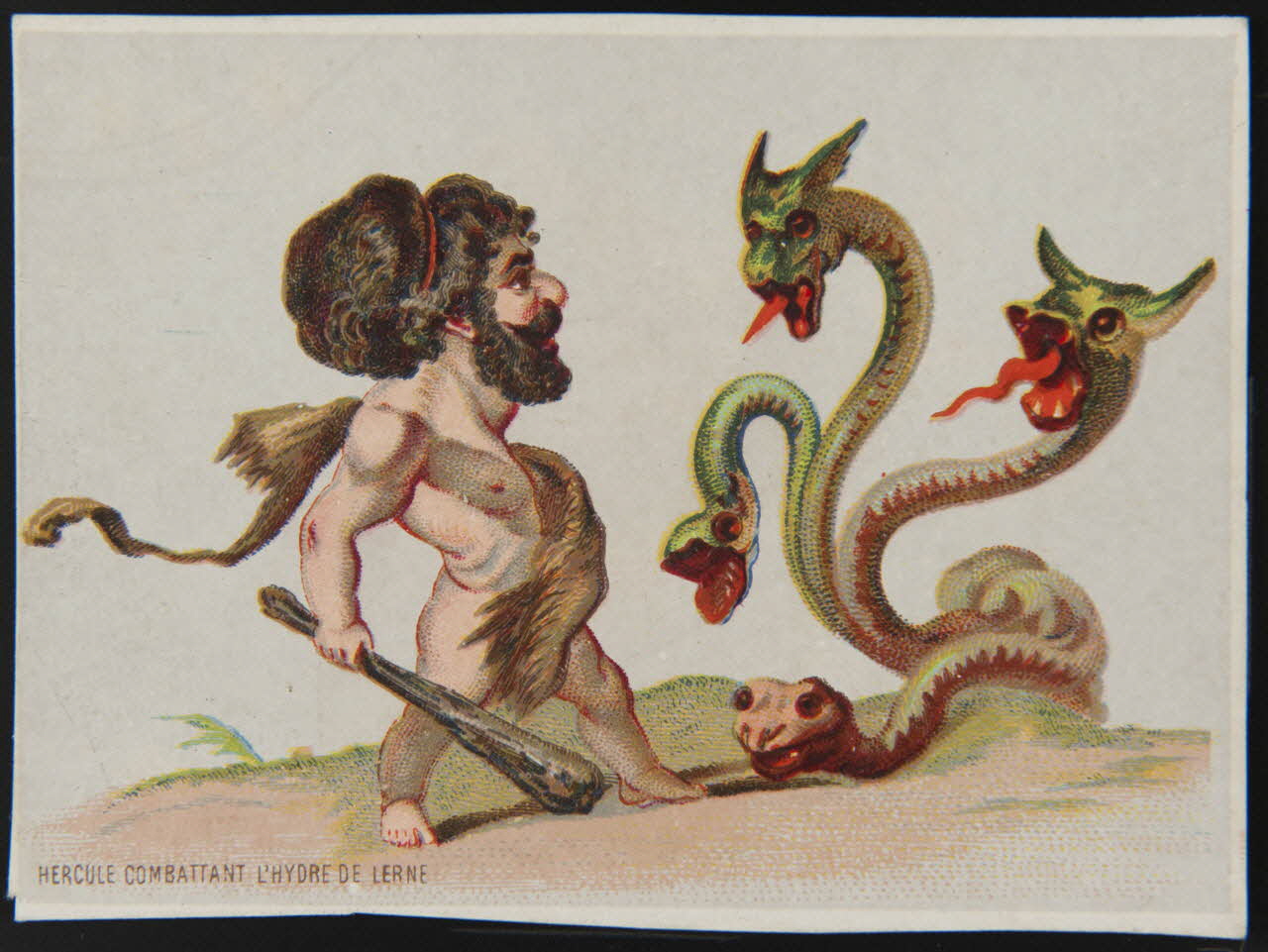 carte réclame chromo Paris 1870-1890 1996.40.1044.2 Photo