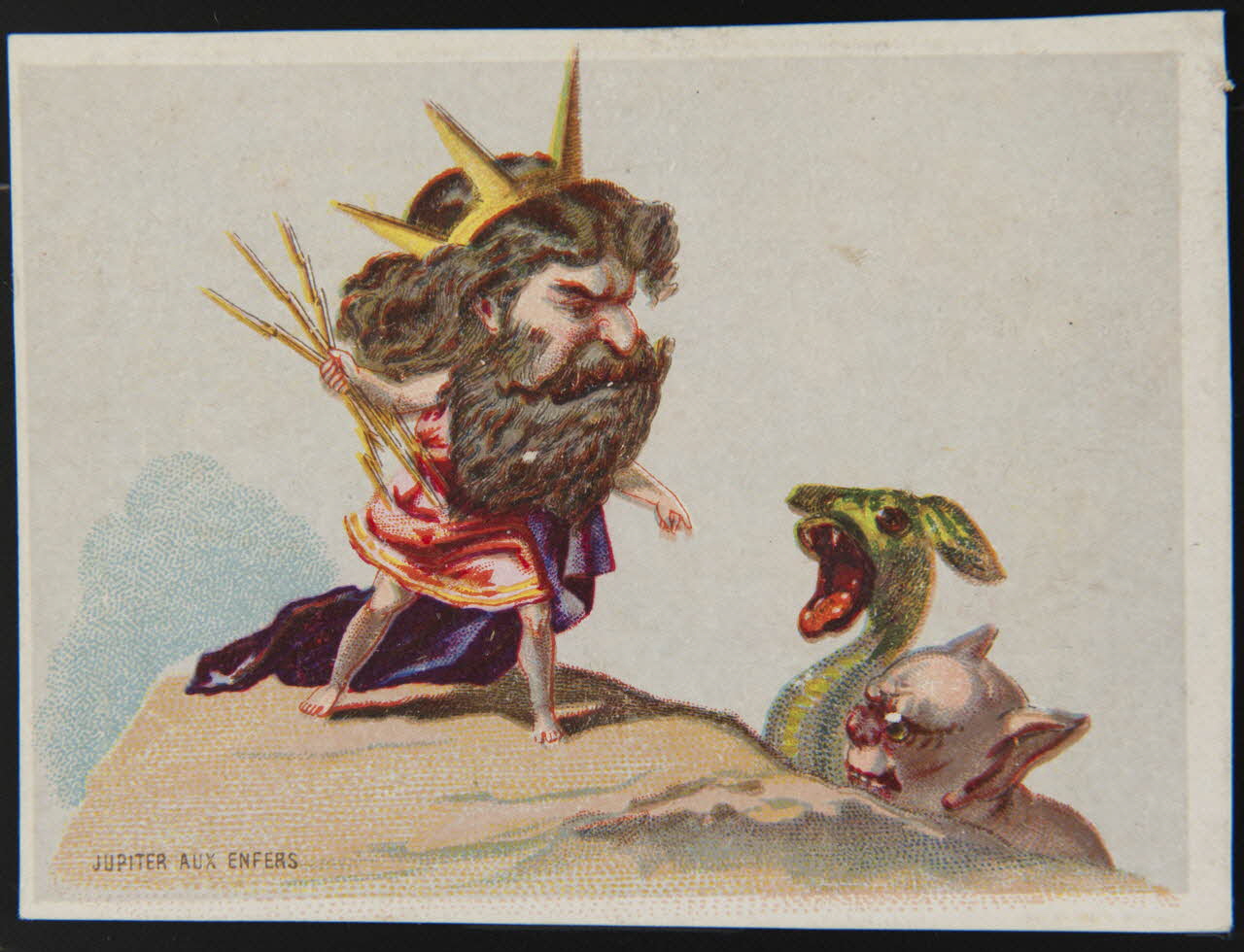 carte réclame chromo Paris 1870-1890 1996.40.1044.3 Photo