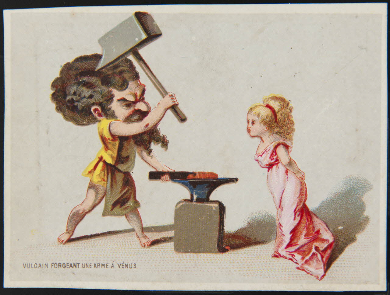 carte réclame chromo Paris 1870-1890 1996.40.1044.8 Photo