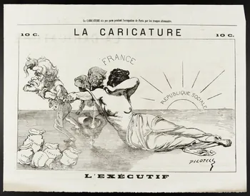 Pilotell ; Balitout ; Questroy (imprime caricature LA CARICATURE  L'EXECUTIF Paris 1871 1996.26.100 Photo