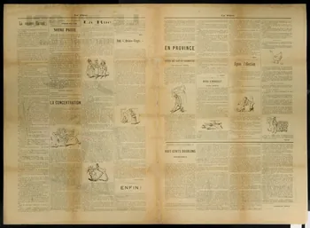 Blass J. ; Nolleau R. caricature LE PILORI  PRESIDENT CARNOT, PAR BLASS Paris 1887 1996.26.110  Photo