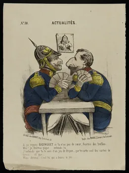 Grognet ; Madre caricature N° 10  ACTUALITES. Paris 1870-1871 1996.26.52 Photo