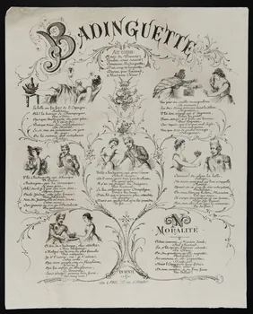Paul L. caricature BADINGUETTE 1870-1871 1996.26.64 Photo