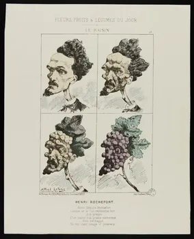Alfred Le Petit ; Coulboeuf caricature HENRI ROCHEFORT. Paris 1871 1996.26.8 Photo