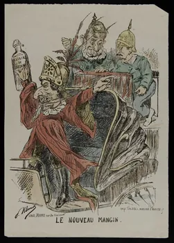 Klenck V. ; Madre ; Talons caricature LE NOUVEAU MANGIN. Paris 1870 1996.26.87 Photo