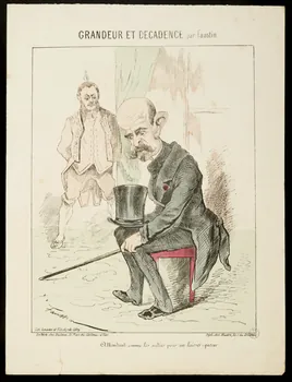 Faustin ; Lemaire ; Duclaux ; Madre caricature GRANDEUR ET DECADENCE par Faustin Paris 1870-1871 1996.26.88 Photo