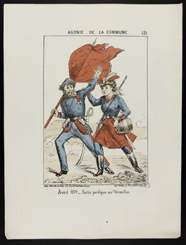 G. de Marcilly ; Talons caricature AGONIE DE LA COMMUNE. N° 3 Paris 1871 1996.4.36 Photo