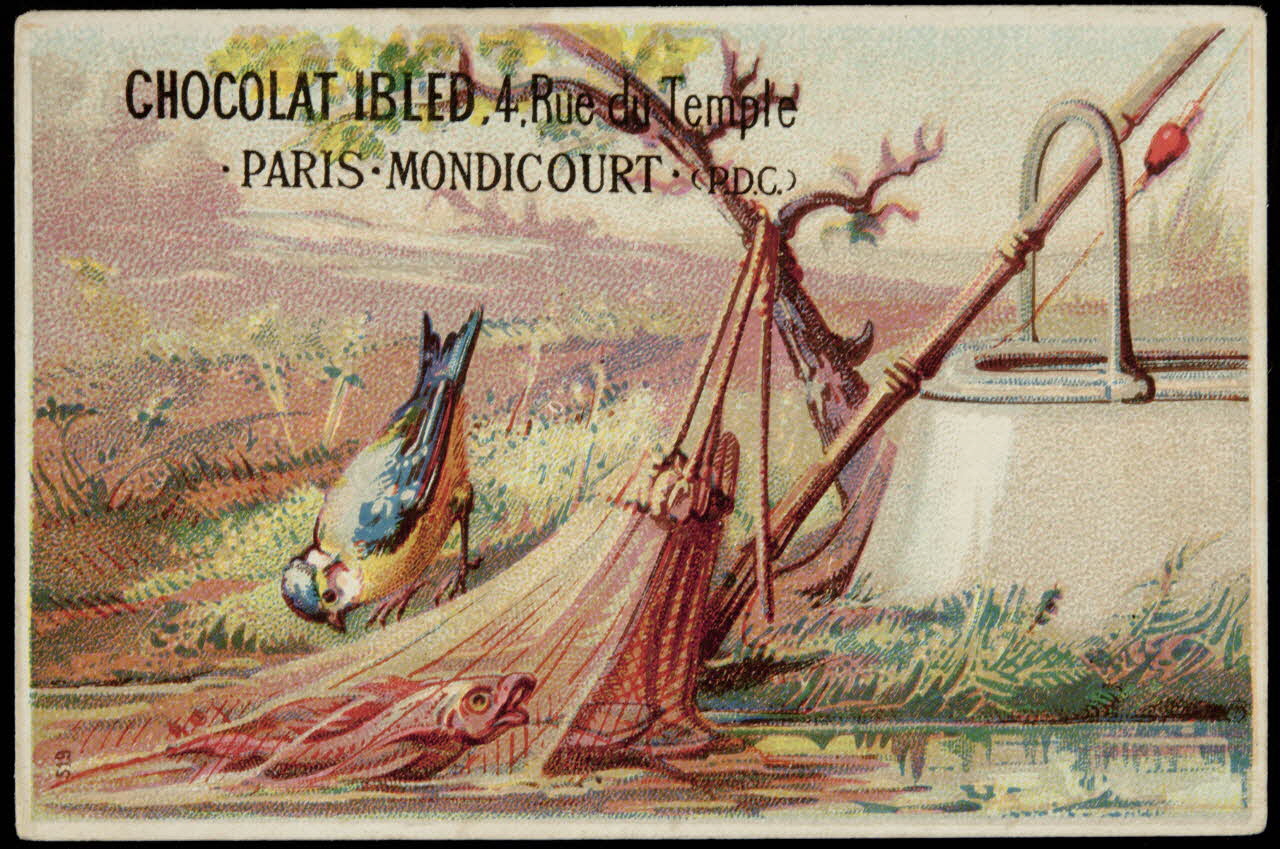 Répessé-Crépel carte réclame chromo Paris 1879-1905 1996.40.1002.3 Photo