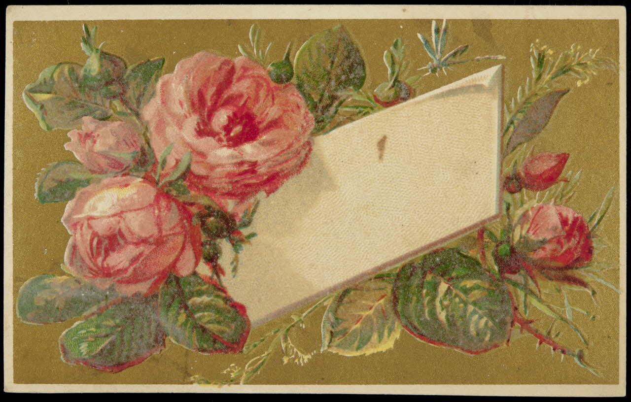 Imprimerie H. Laas carte réclame chromo Paris 1879-1905 1996.40.1003.3 Photo