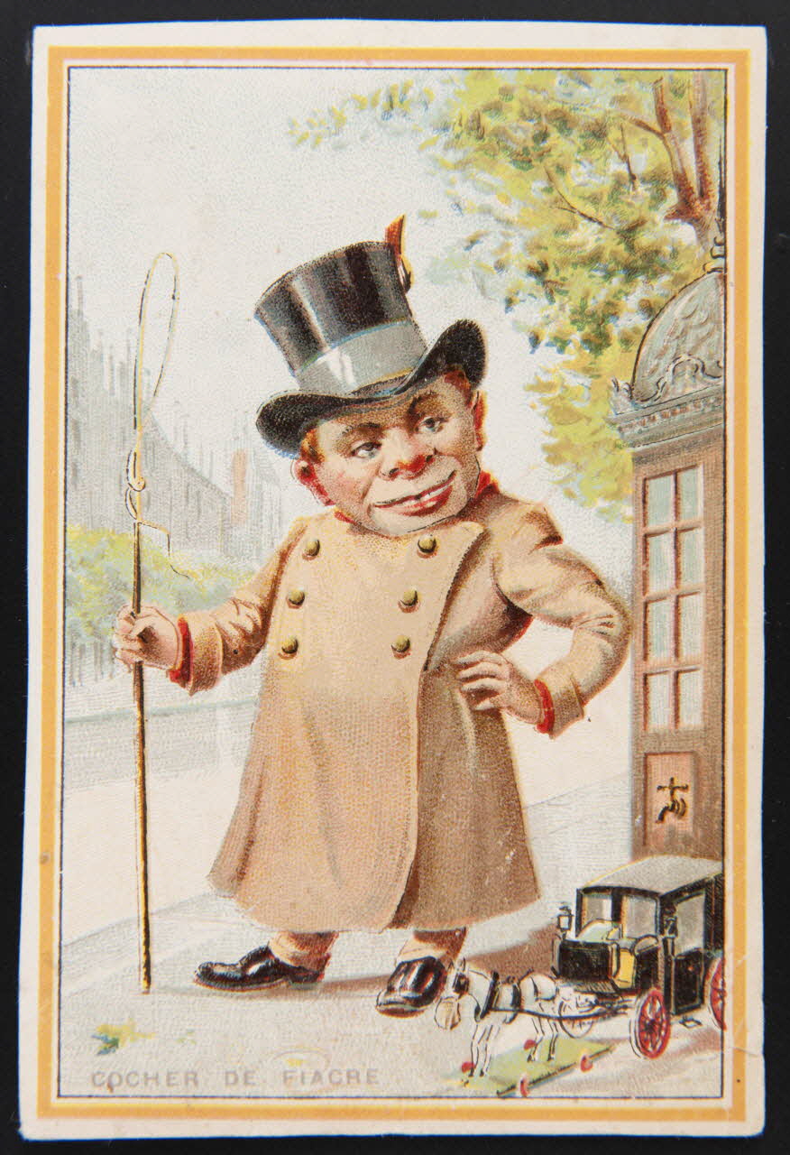 carte réclame chromo Paris 1880-1920 1996.40.1006.1 Photo